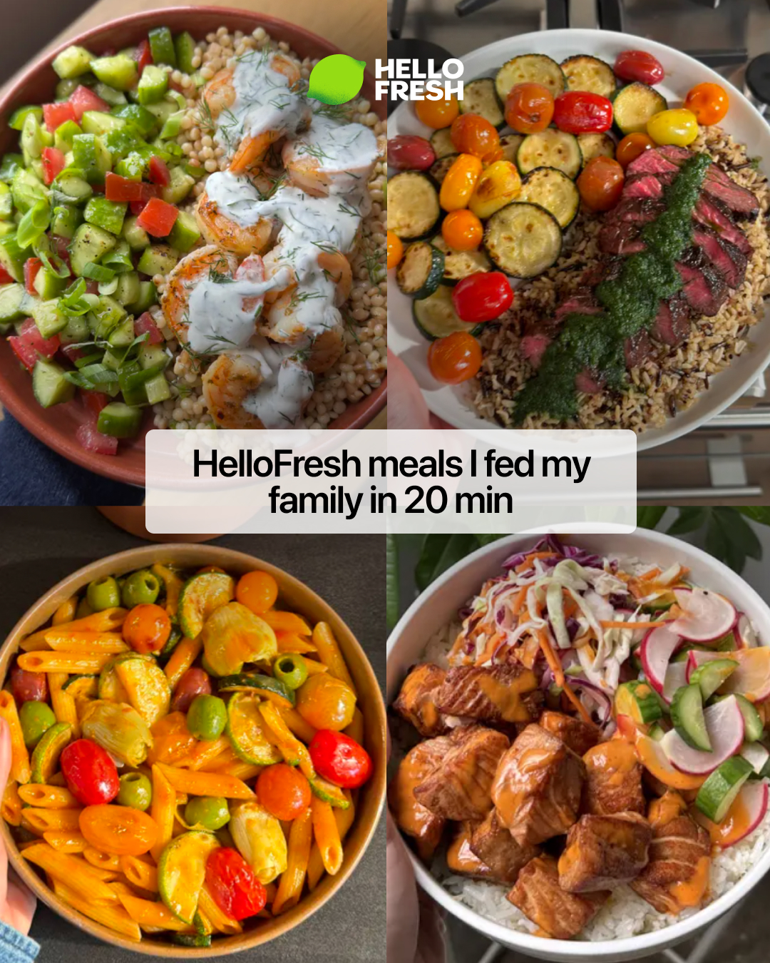 HelloFresh Facebook ad
