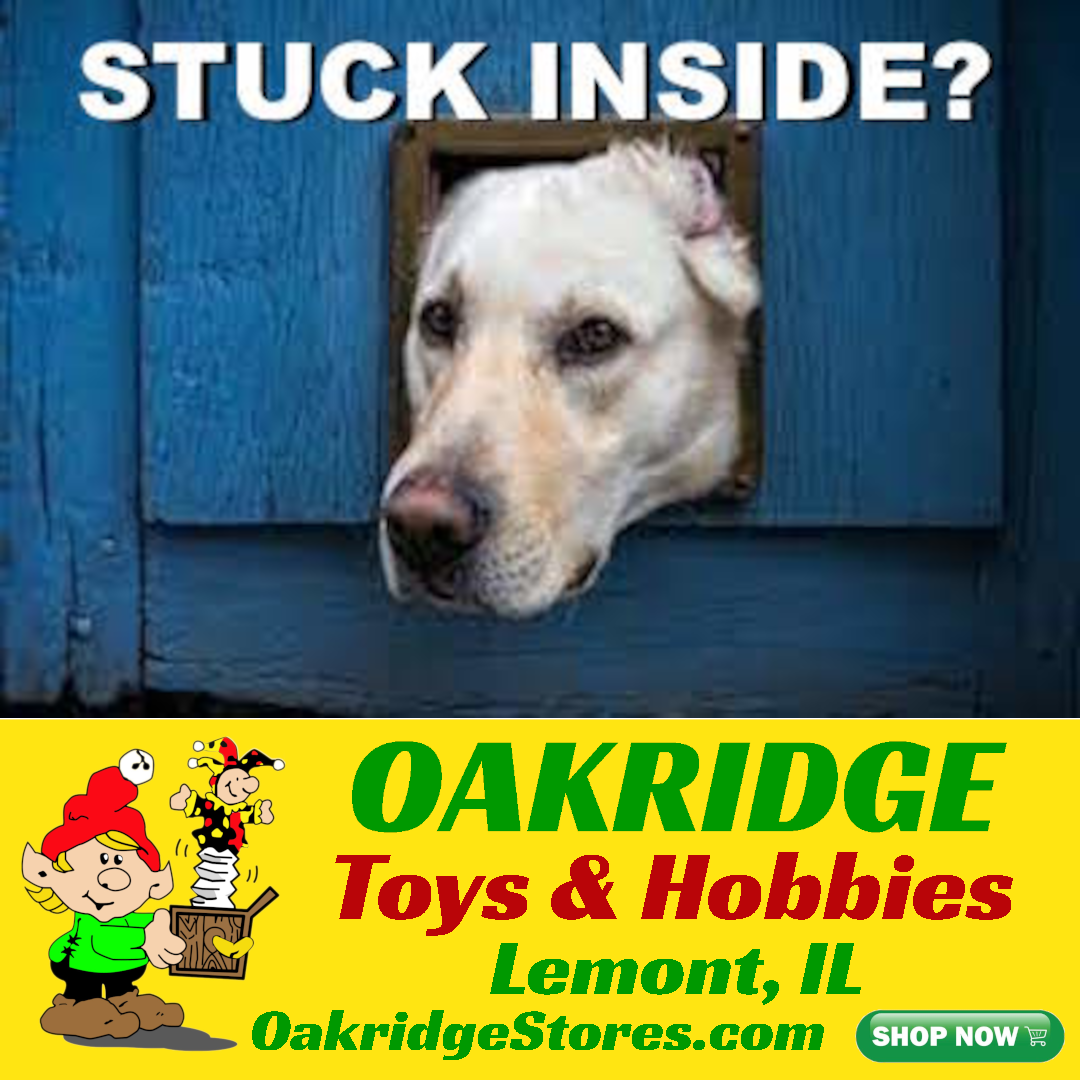 Oakridge Hobbies, Toys & Gifts - OakridgeStores.com Facebook ad: Building Toys, Puzzles, Crafts, Scale Miniatures, Model…