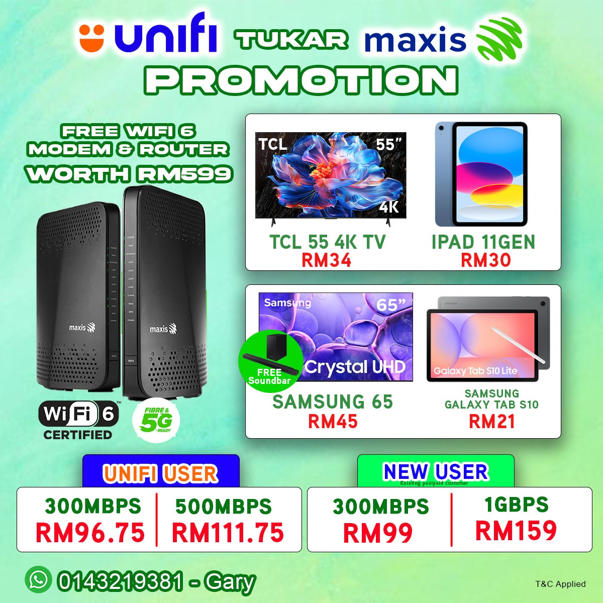 Maxis Fiber Malaysia Facebook ad: ๐ ๐๐ซ๐๐ฆ ๐ฆ๐จ๐ฃ๐๐ฅ ๐๐๐๐๐ฆ