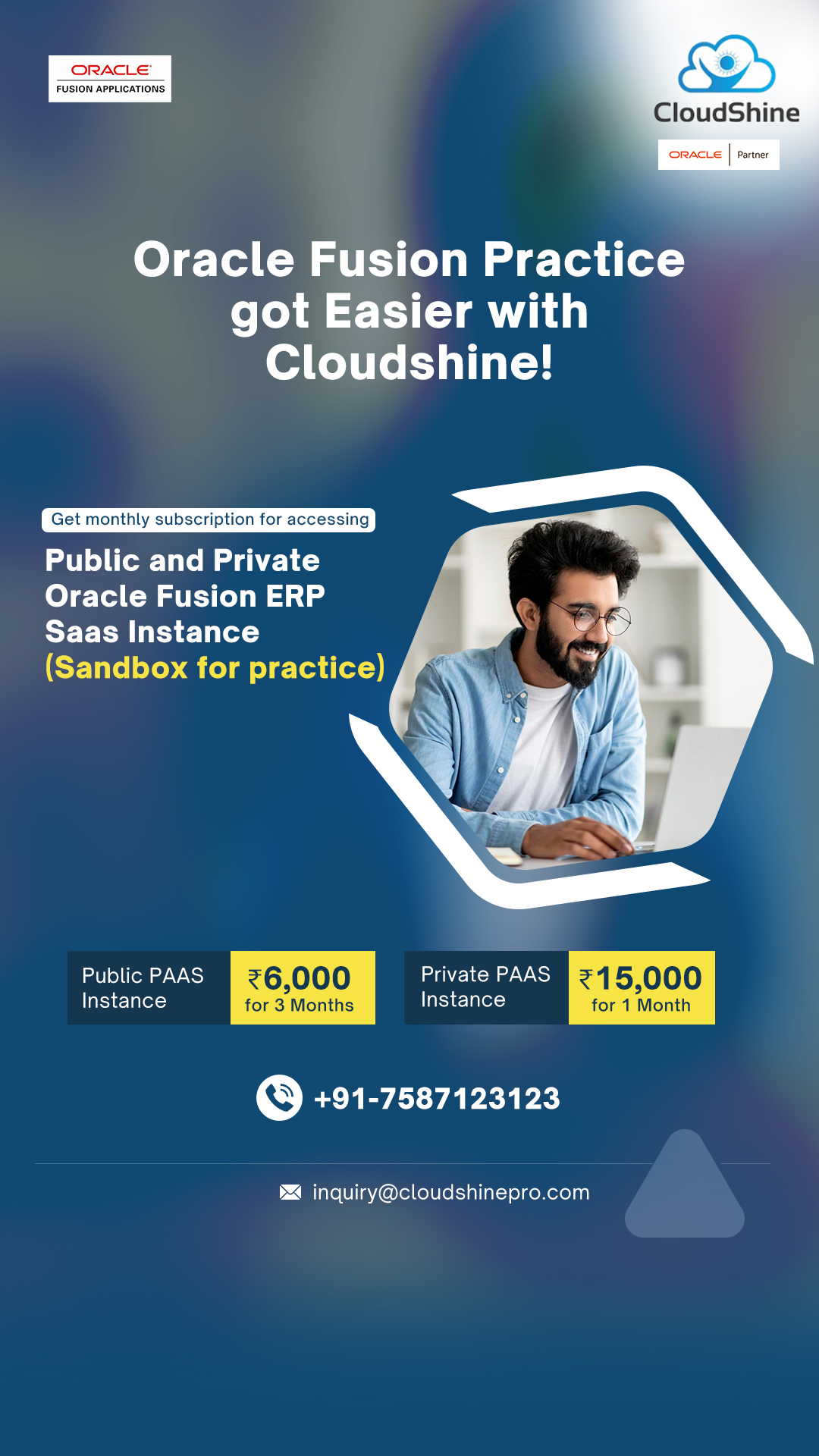 Cloudshine Facebook ad from Dec 24, 2025