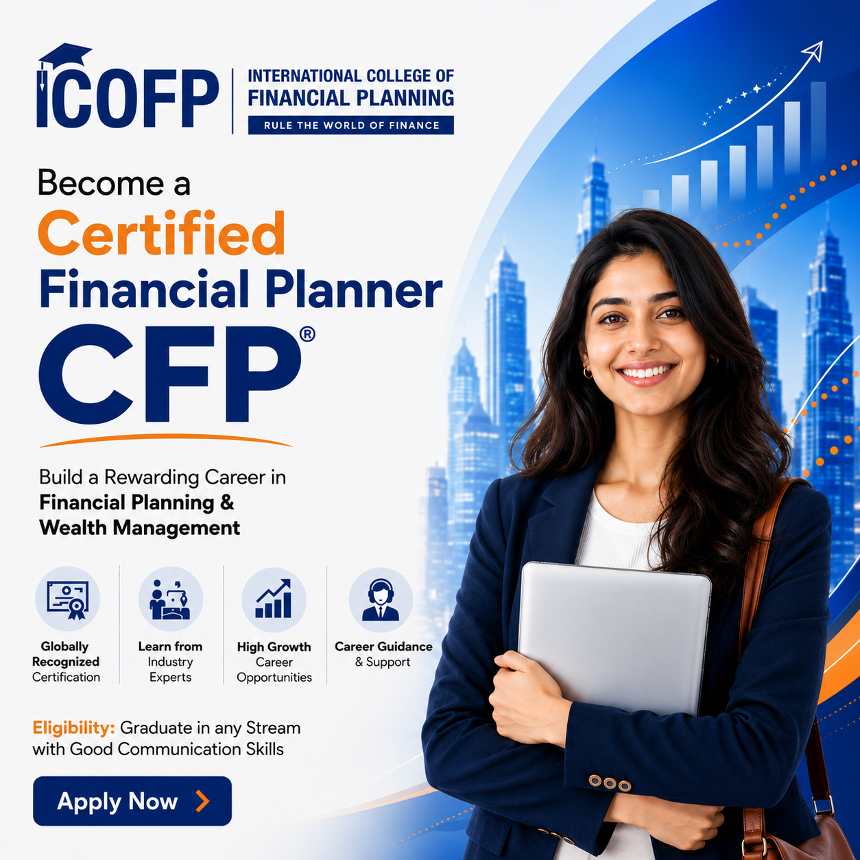 ICOFP Facebook ad: Become a Certified Financial Planner