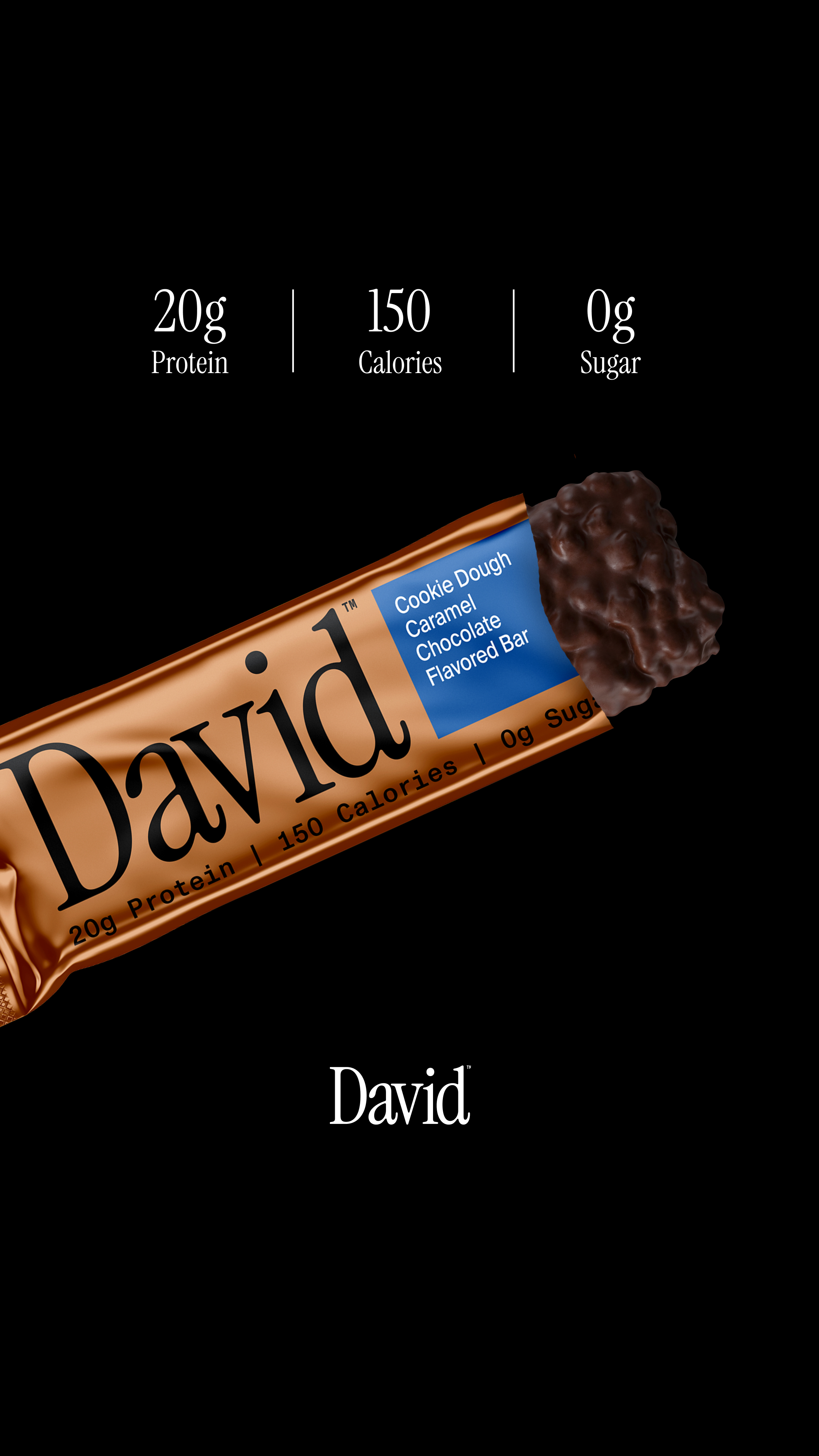 David Protein Facebook ad