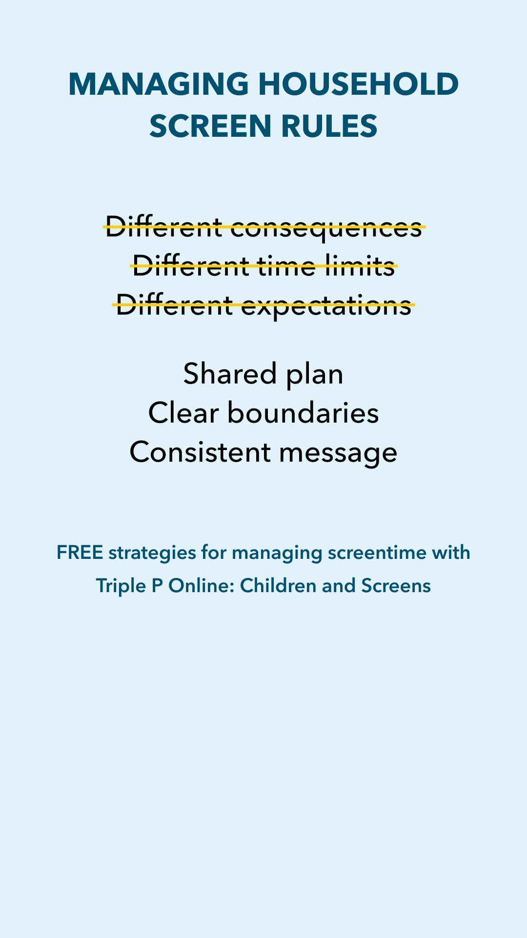 Triple P - Positive Parenting Program Facebook ad