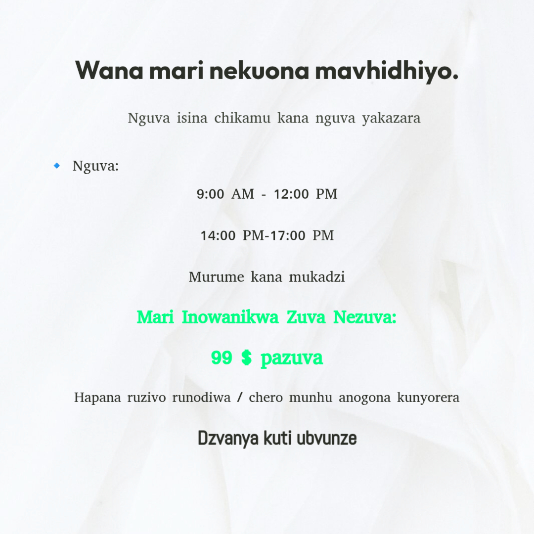 Glorina Eluleron Facebook ad: Nekuda kwekushanduka kwayo uye nyore kwekushanda uri kumba…