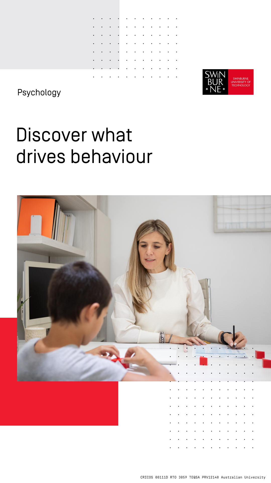Swinburne University of Technology Facebook ad