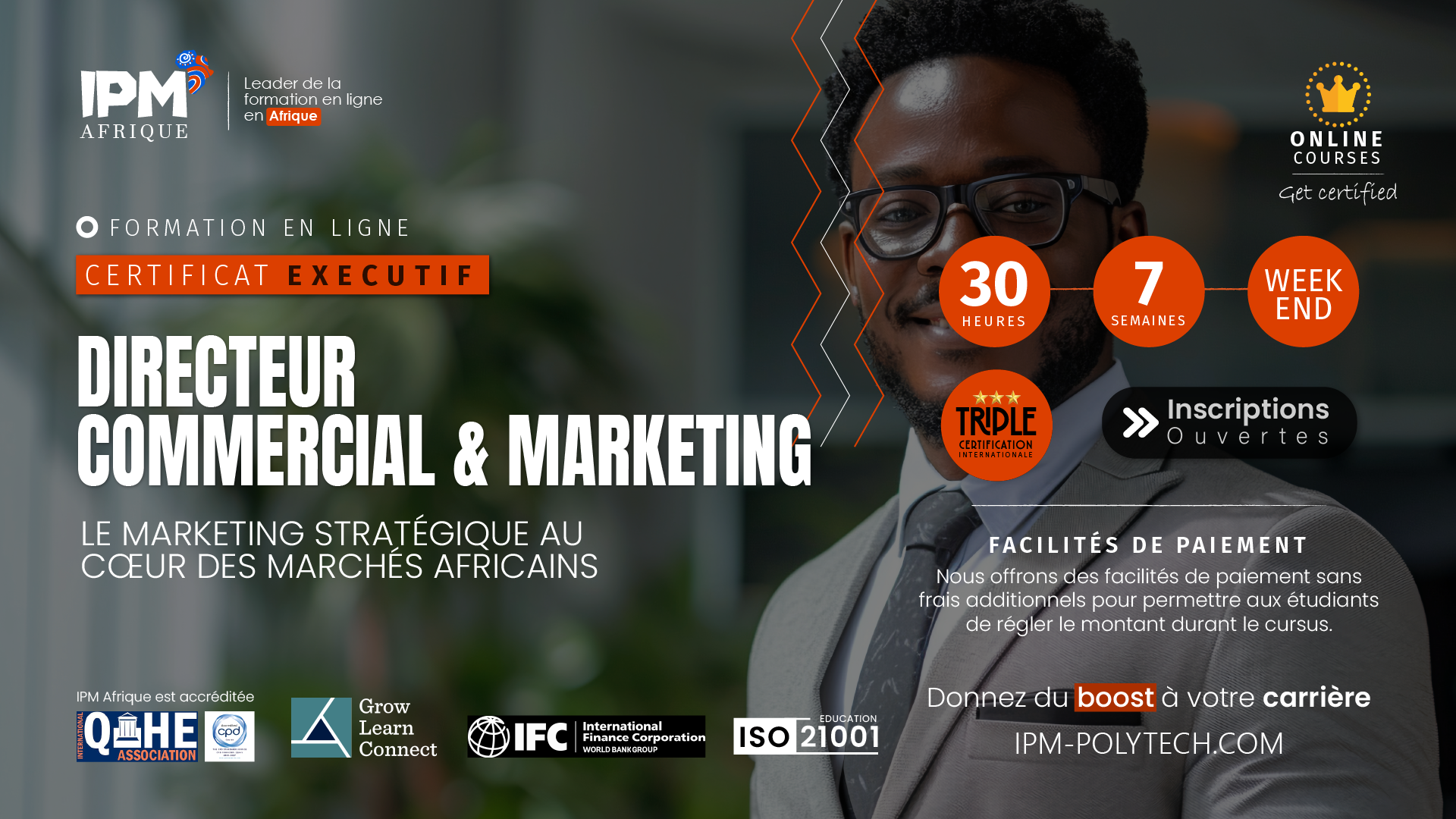 IPM- Institut polytechnique de Marrakech Facebook ad
