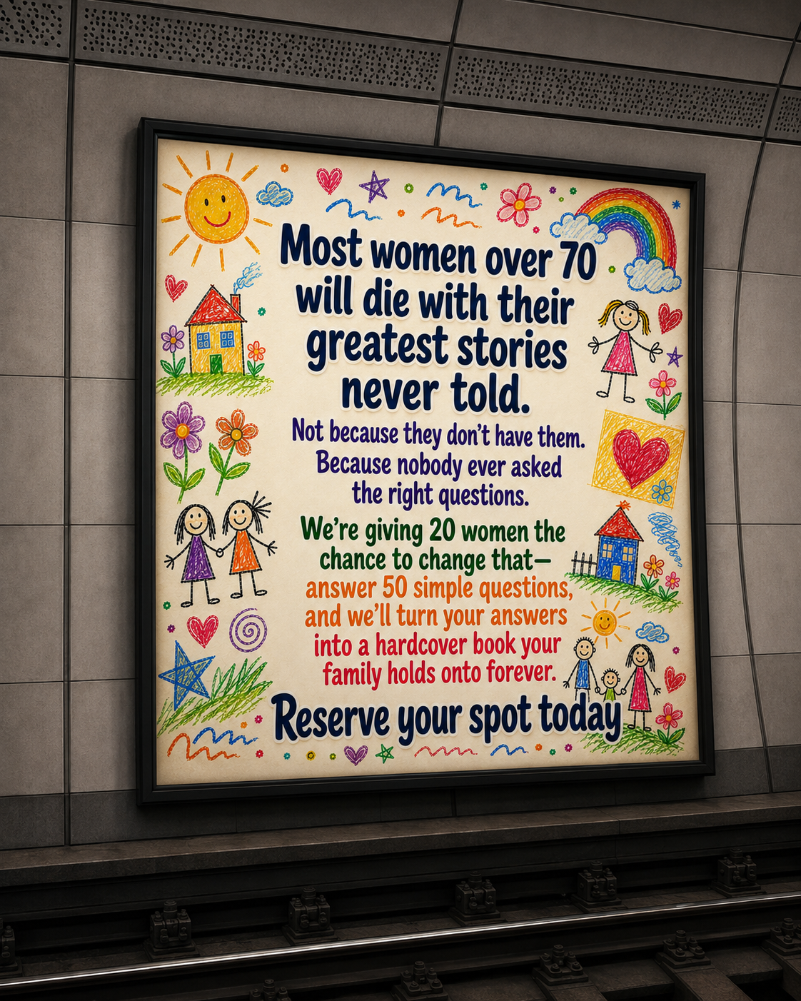 Memowrite Facebook ad