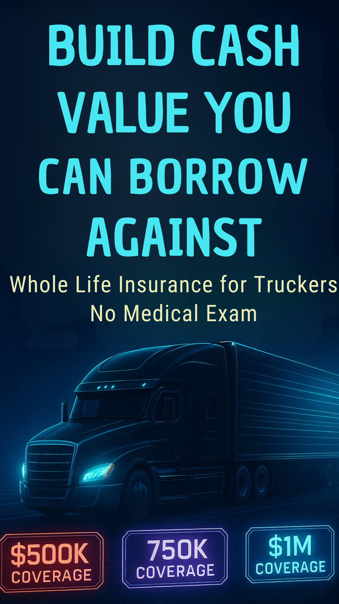 My Affordable Trucker Insurance Facebook ad