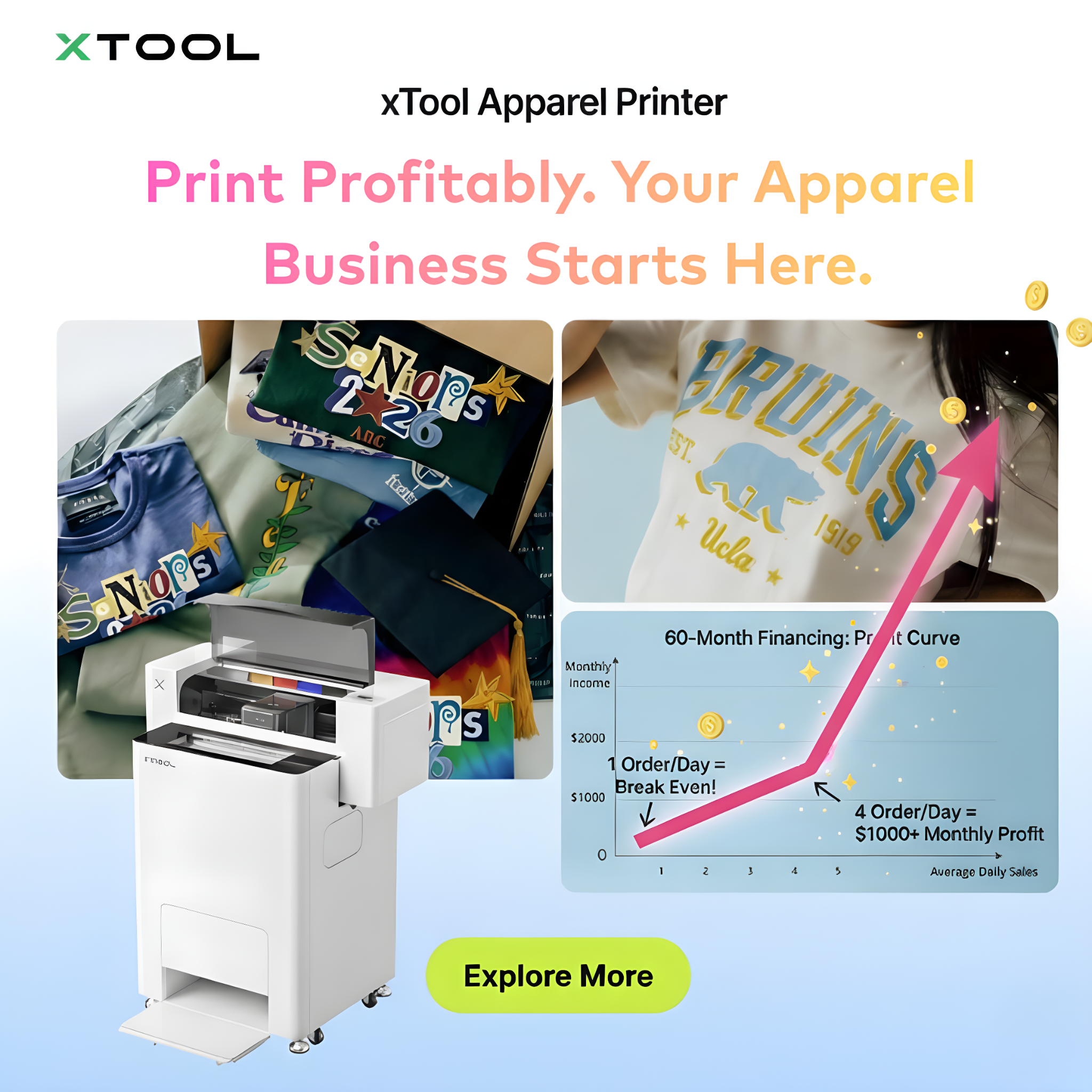 xTool Facebook ad