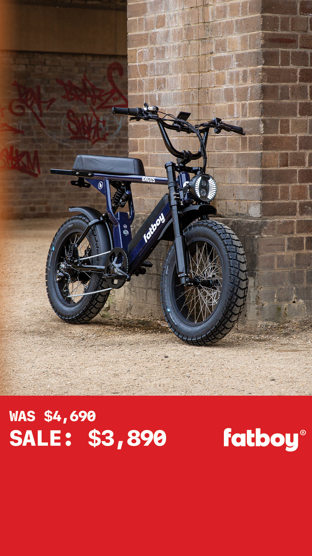 Fatboy Bikes Facebook ad