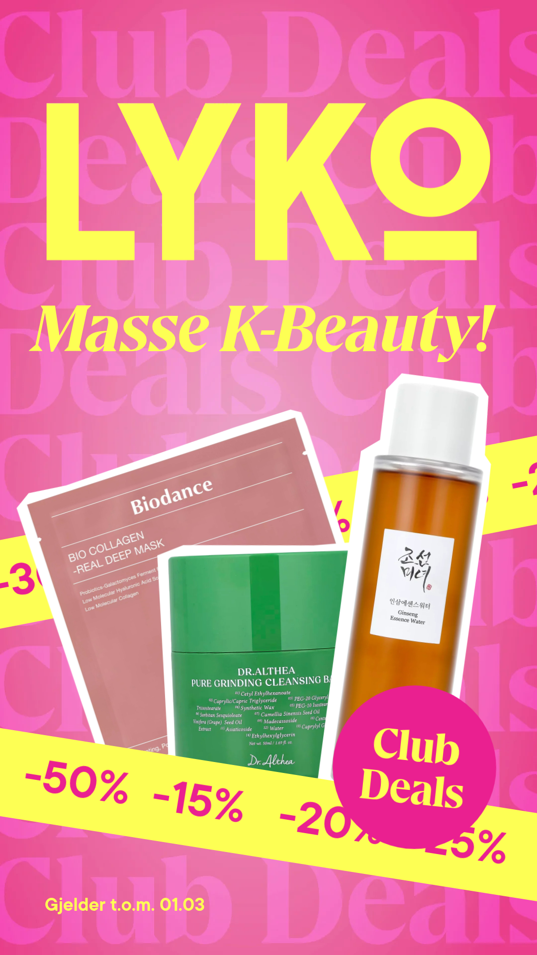 Lyko Facebook ad