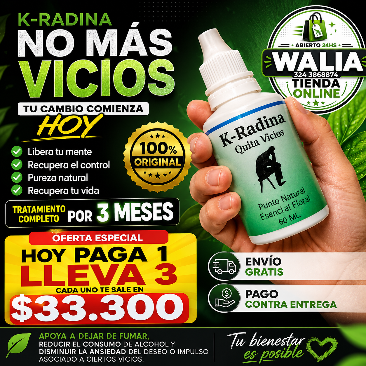Walia tienda online Facebook ad