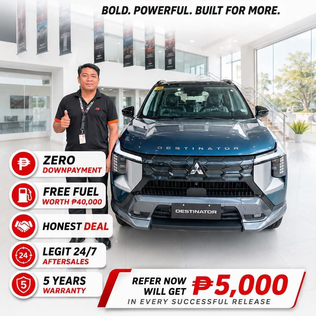 Mitsubishi Promo By John Michael N. Alvarez Facebook ad