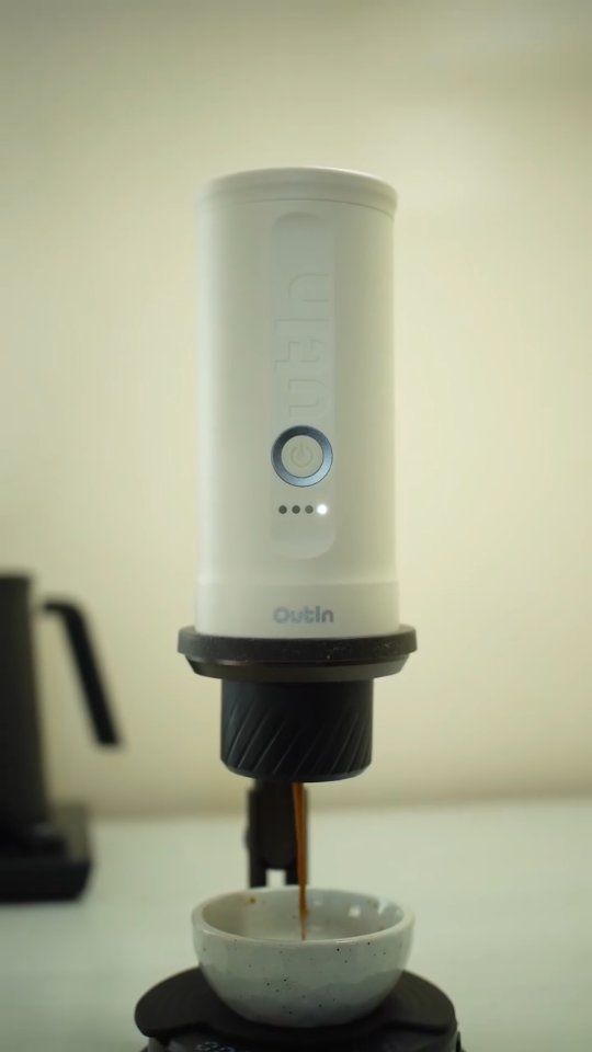 Outin Portable Electric Espresso Machine Facebook ad: Use code chikki for the best prices on…