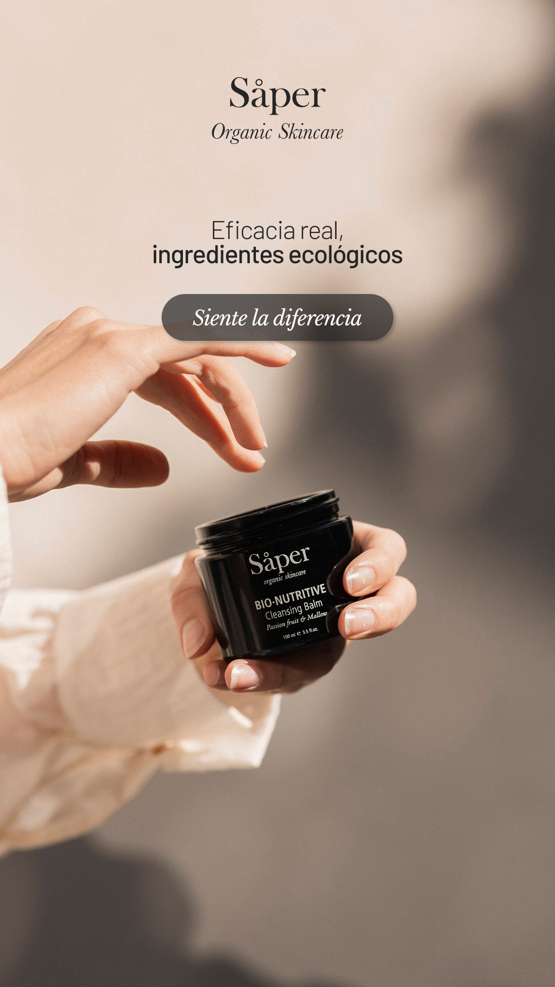 Såper Organic Skincare Facebook ad