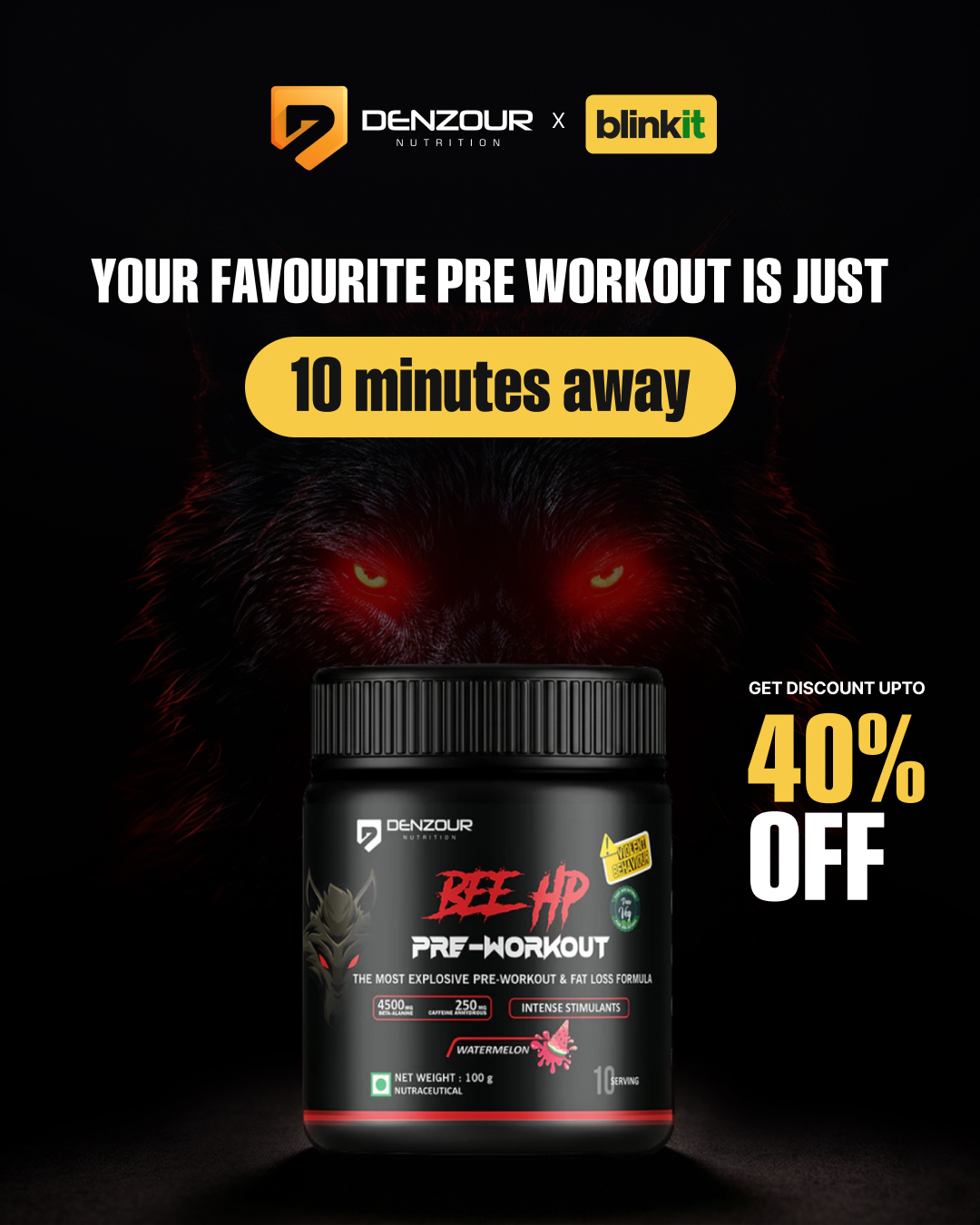 Denzour Nutrition Facebook ad