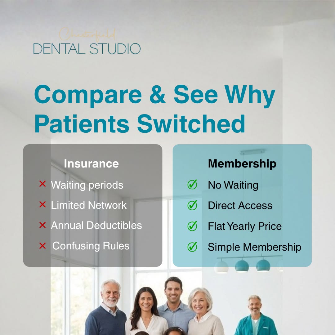 Chesterfield Dental Studio Facebook ad: See Why Families Are Switching