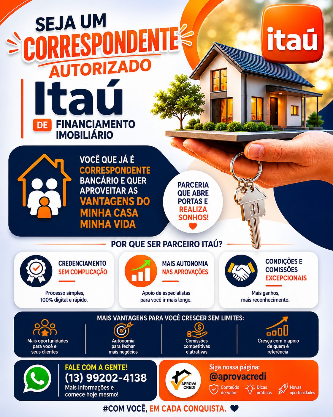 Aprova Credi Soluções em Crédito Facebook ad: CCA Itaú com AprovaCredi