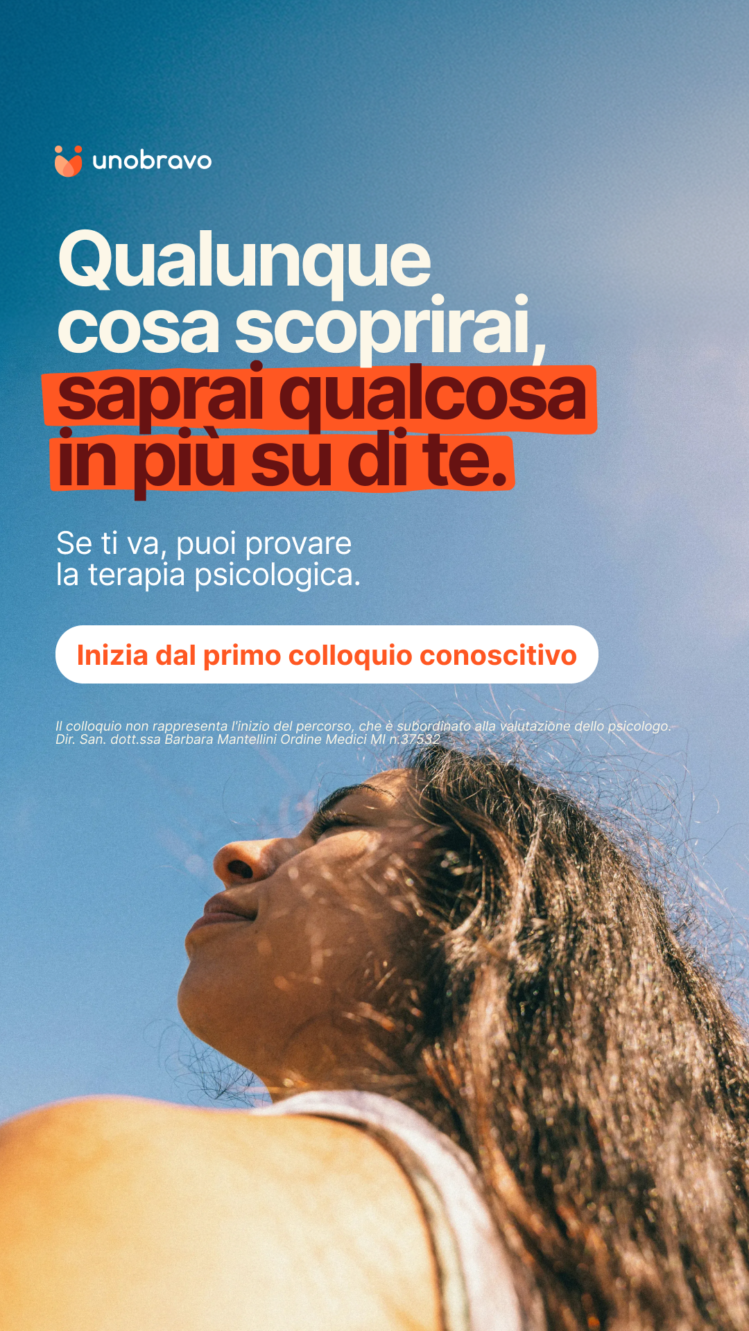 Unobravo Facebook ad