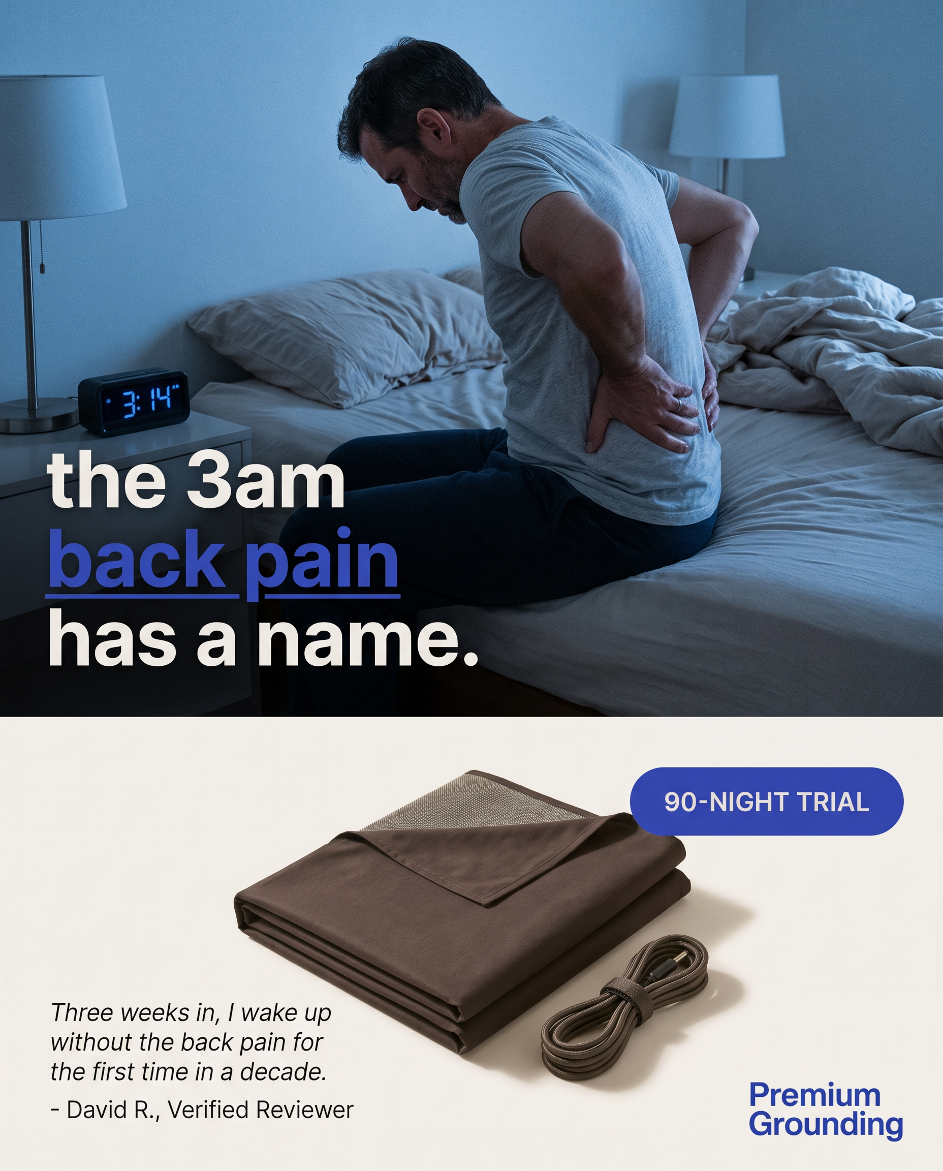 Premium Grounding  Facebook ad