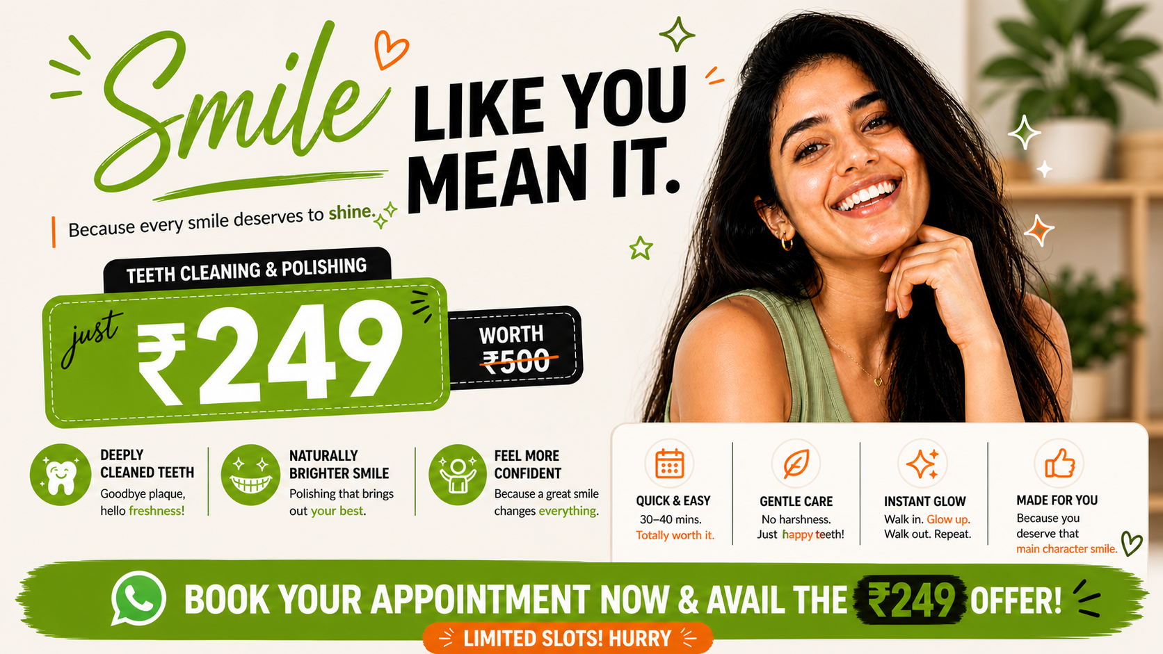 Sabka dentist Facebook ad