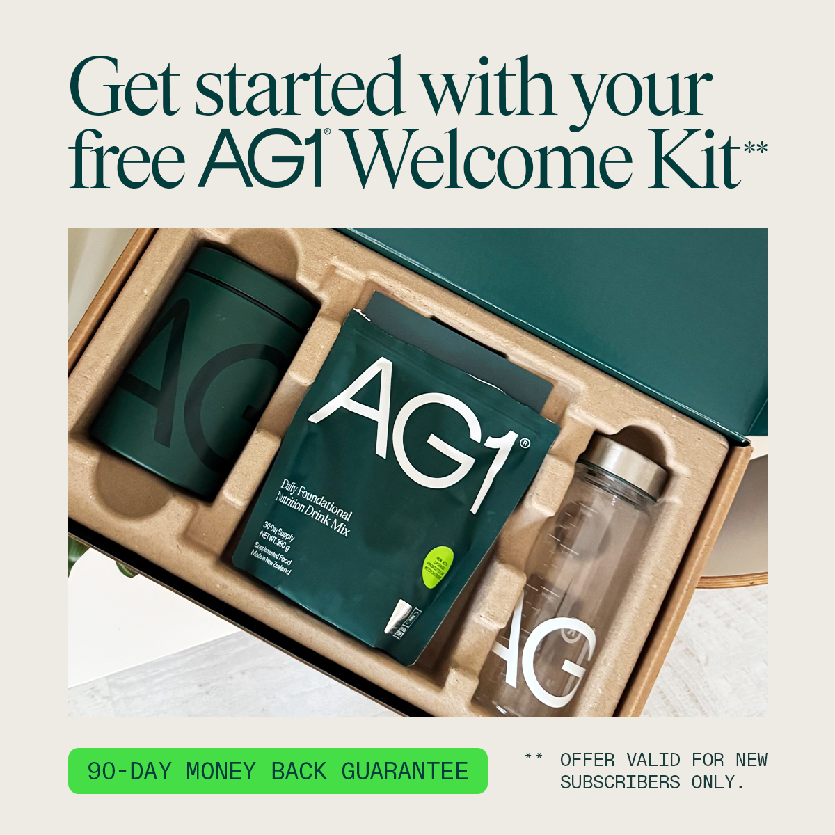 AG1 by Athletic Greens Facebook ad