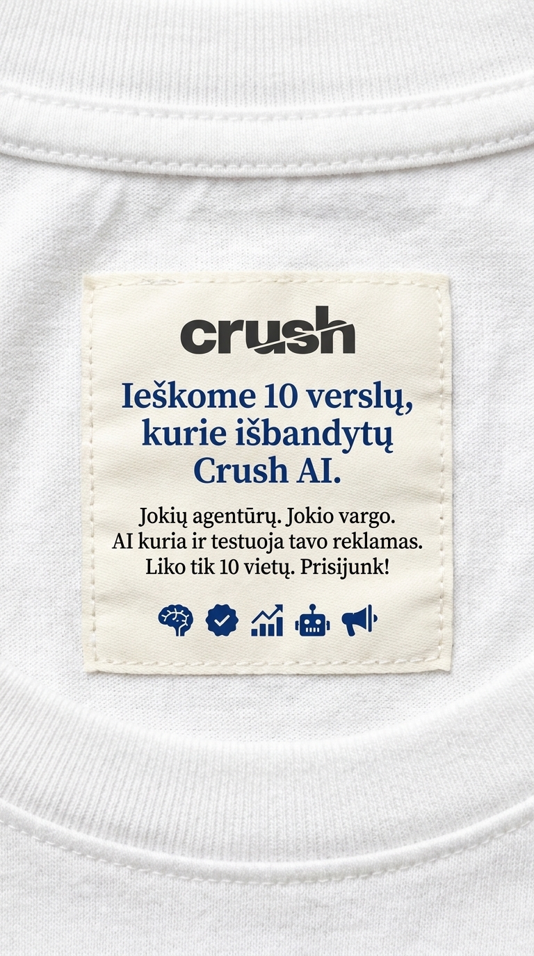 trycrush.ai Facebook ad
