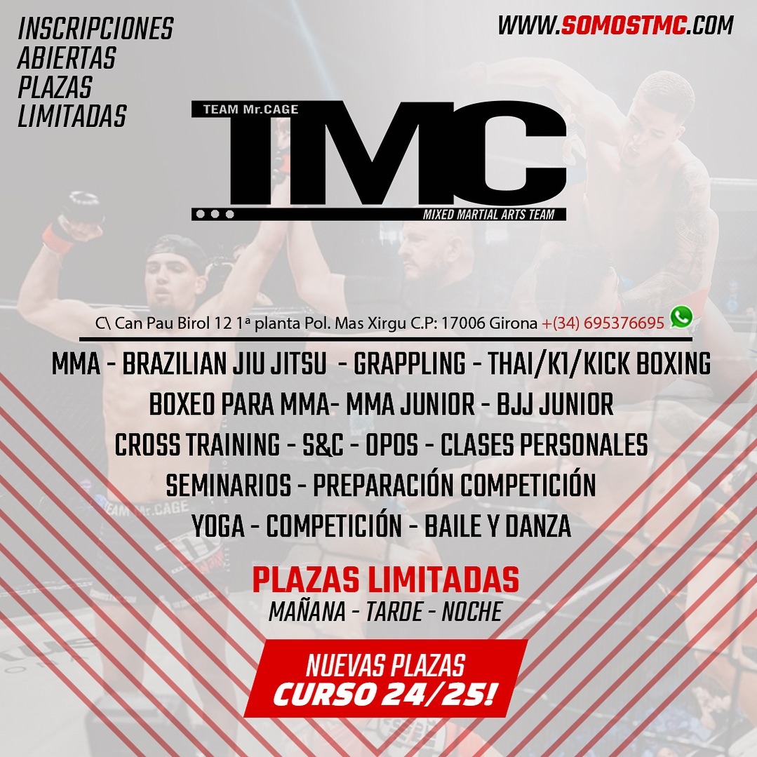 T.M.C Facebook ad: Inscripciones 2024/25 abiertas