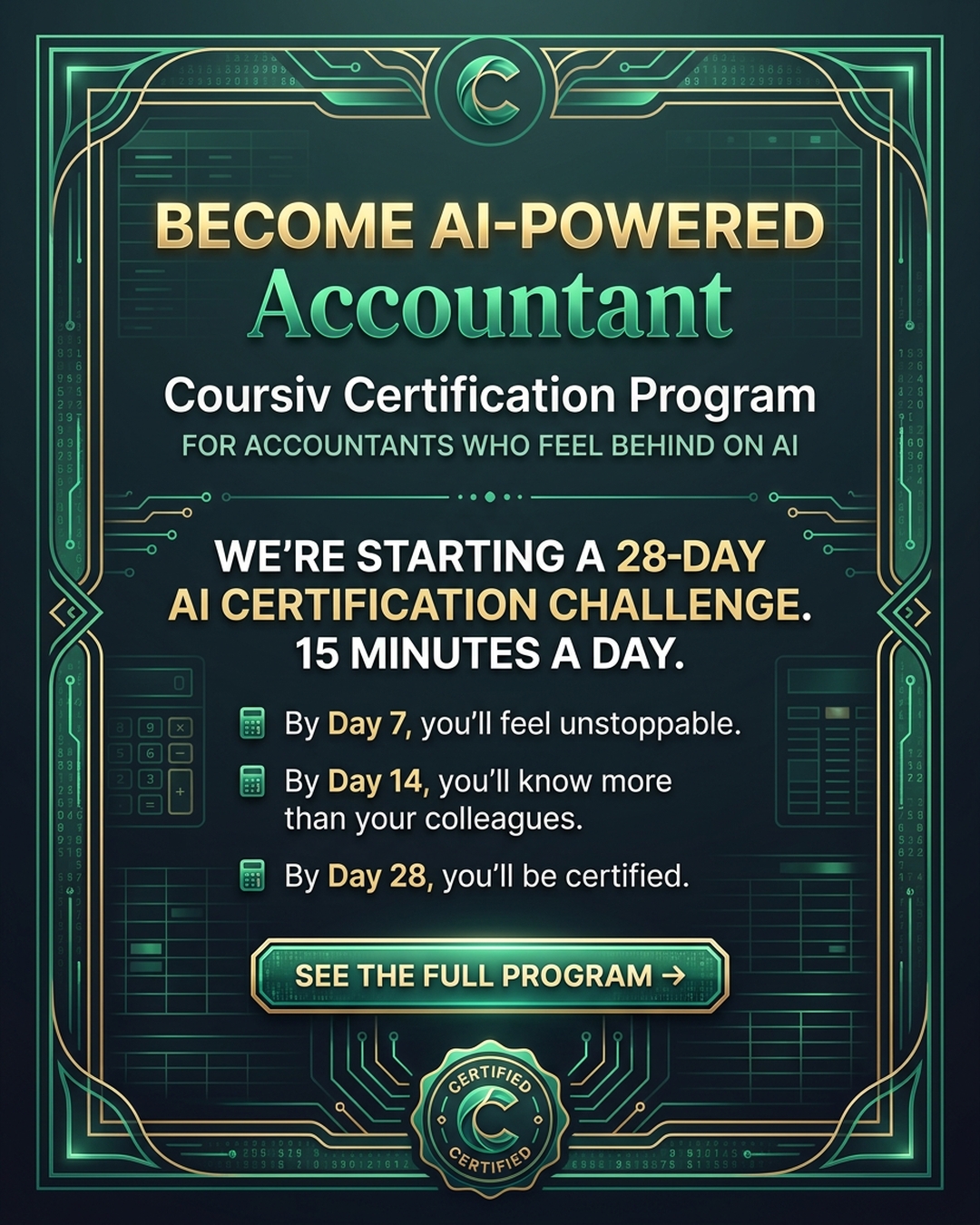 AI Simplified Facebook ad