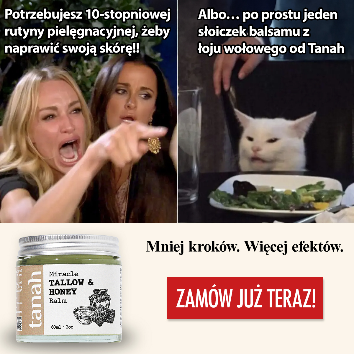 Tanah Facebook ad