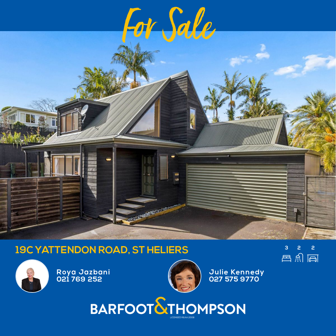 Barfoot & Thompson St. Heliers/Kohimarama Facebook ad: 19C Yattendon Road, St Heliers