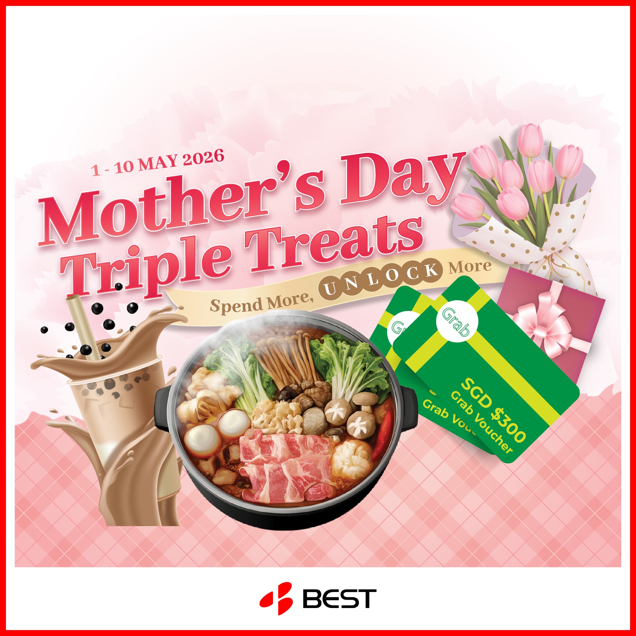 BEST Denki Singapore Facebook ad