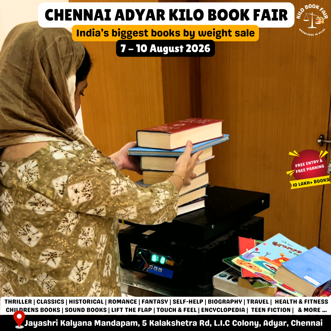 Kilobookfair Facebook ad: Chennai Adyar Kilobookfair