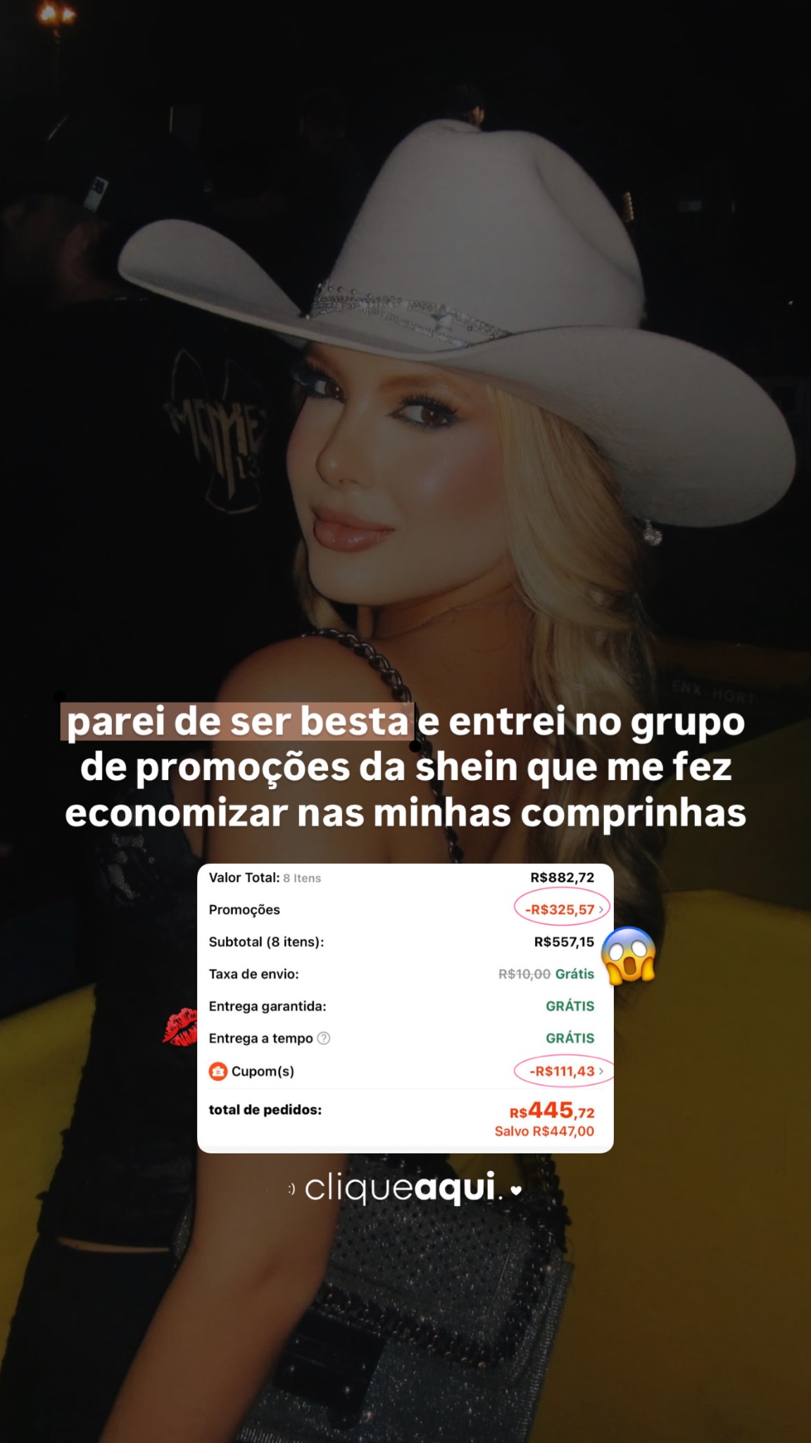 Recriandocshein Facebook ad: GRUPOS SHEIN, GRUPO DE CUPONS, PROMOÇÕES E DESCONTOS