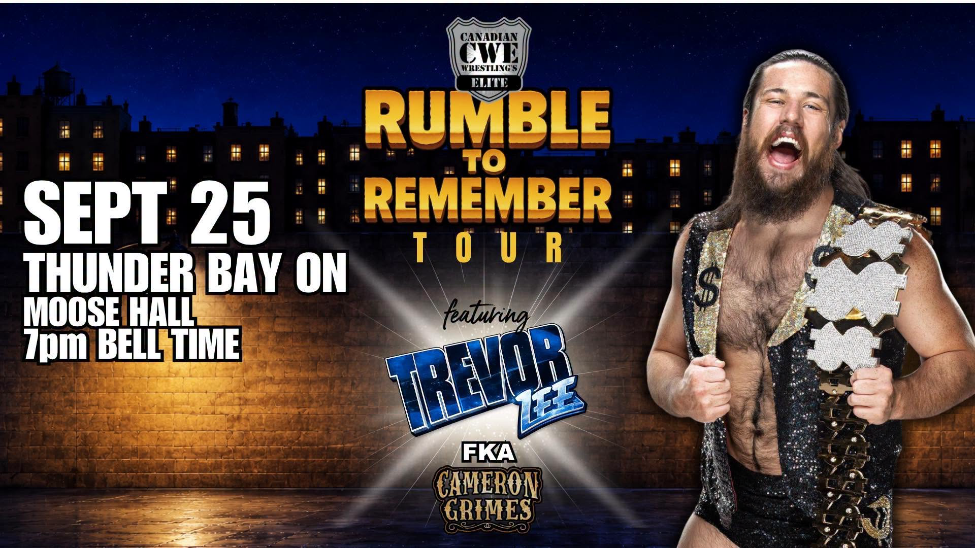 Canadian Wrestling's Elite Facebook ad