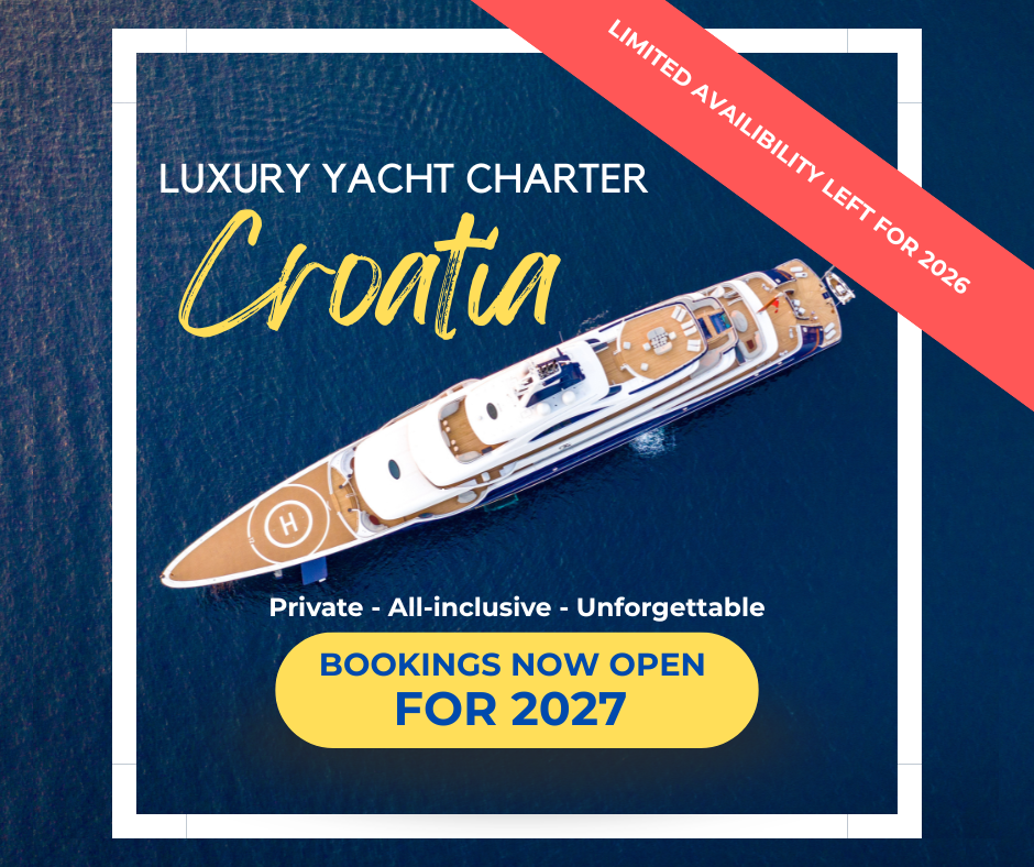 Luxury Yacht Charter Croatia Facebook ad