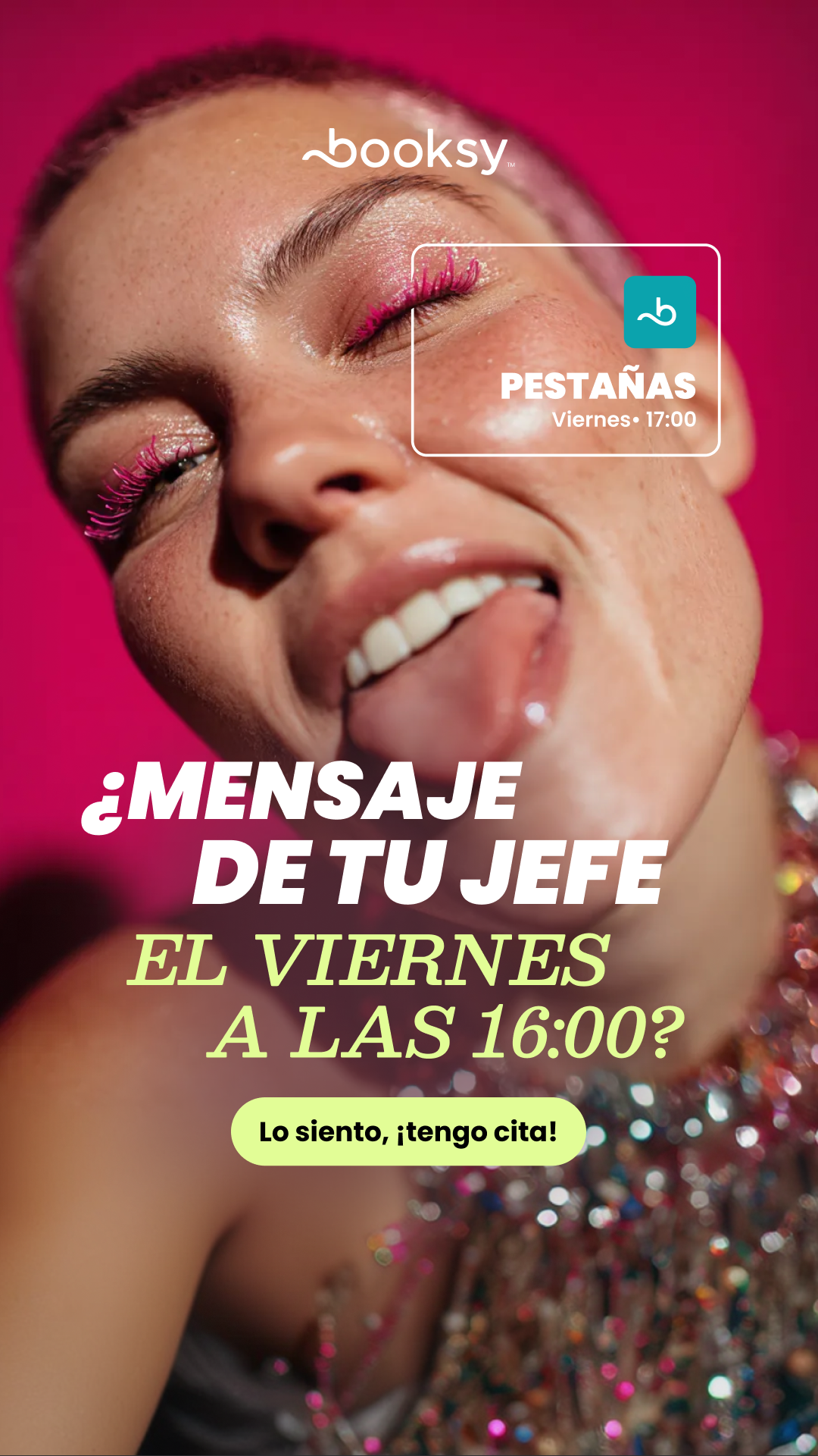 Booksy Spain Facebook ad
