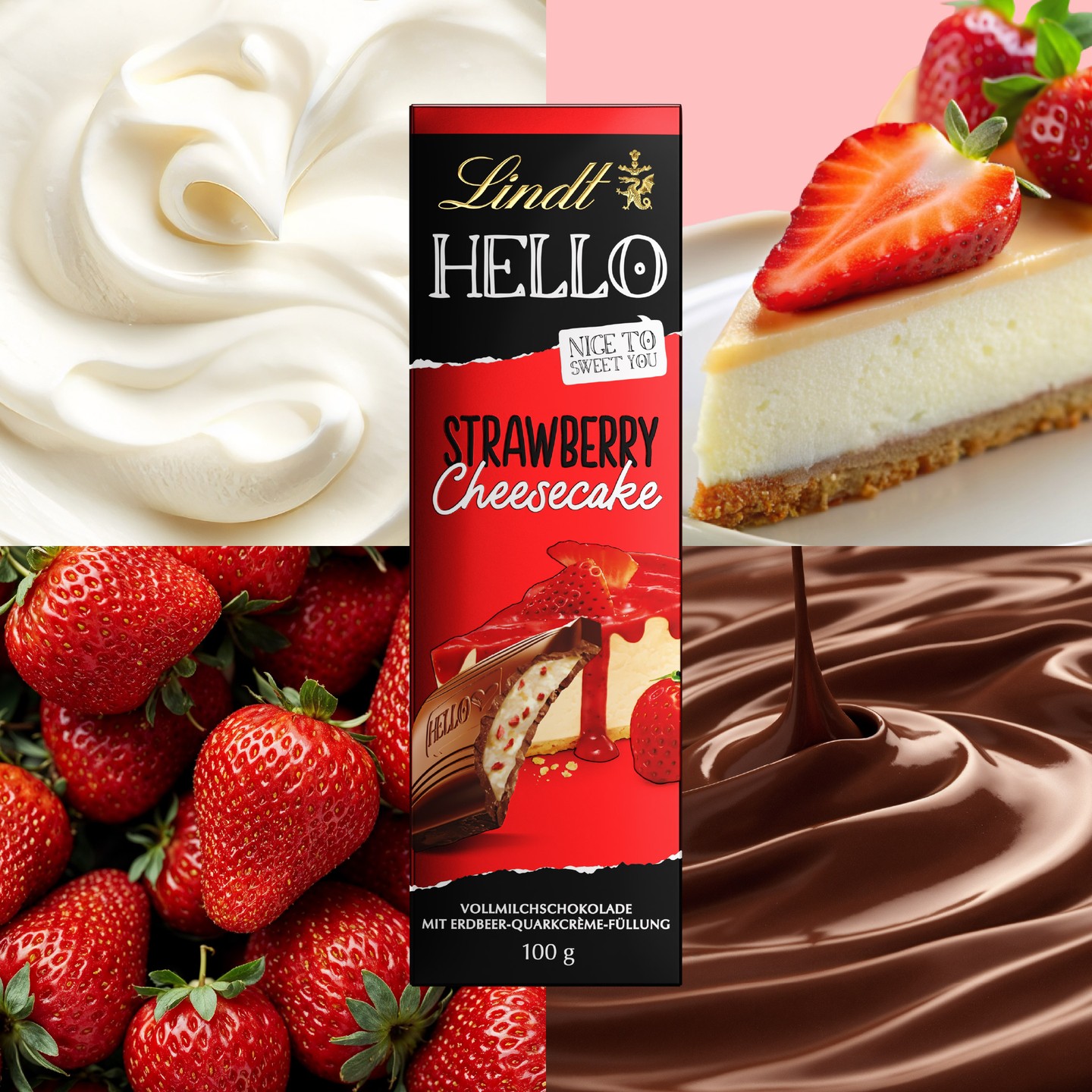 Lindt HELLO Facebook ad: I mean… HELLO?!