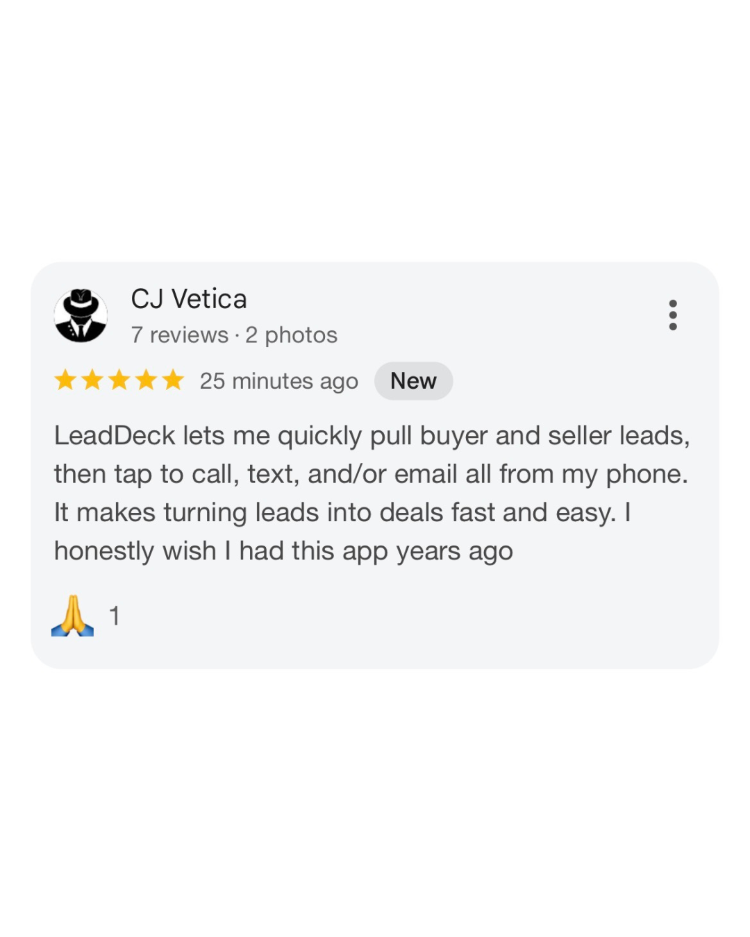 LeadDeck.AI Facebook ad