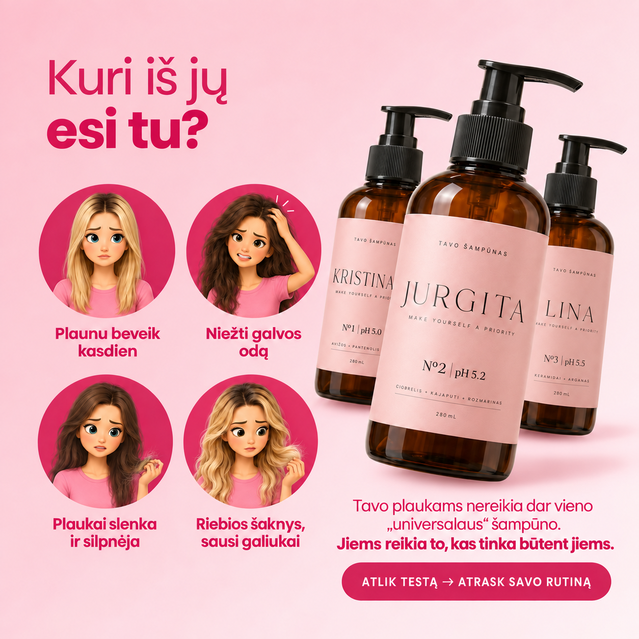 Tavo Šampūnas Facebook ad