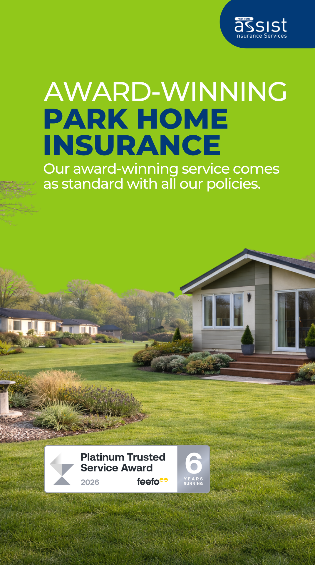 Park Home Assist Insurance Services Facebook ad