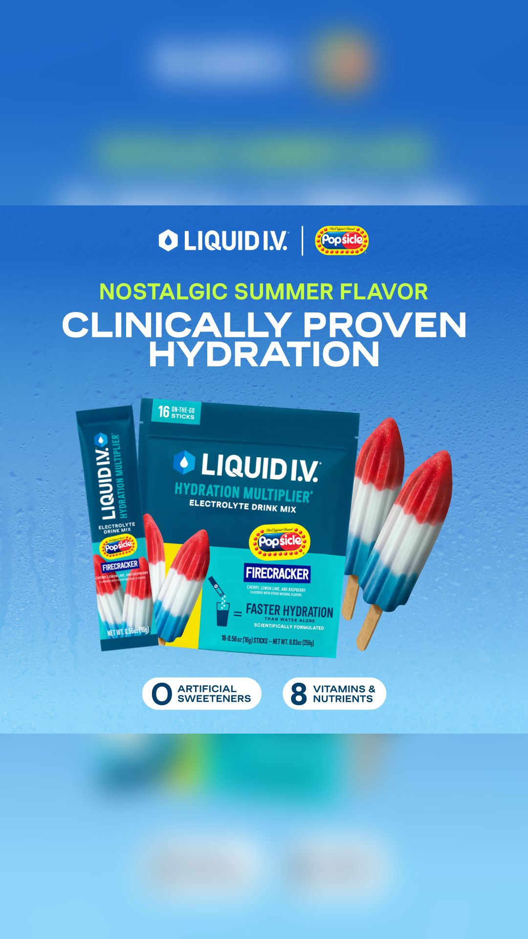 Liquid I.V. Facebook ad