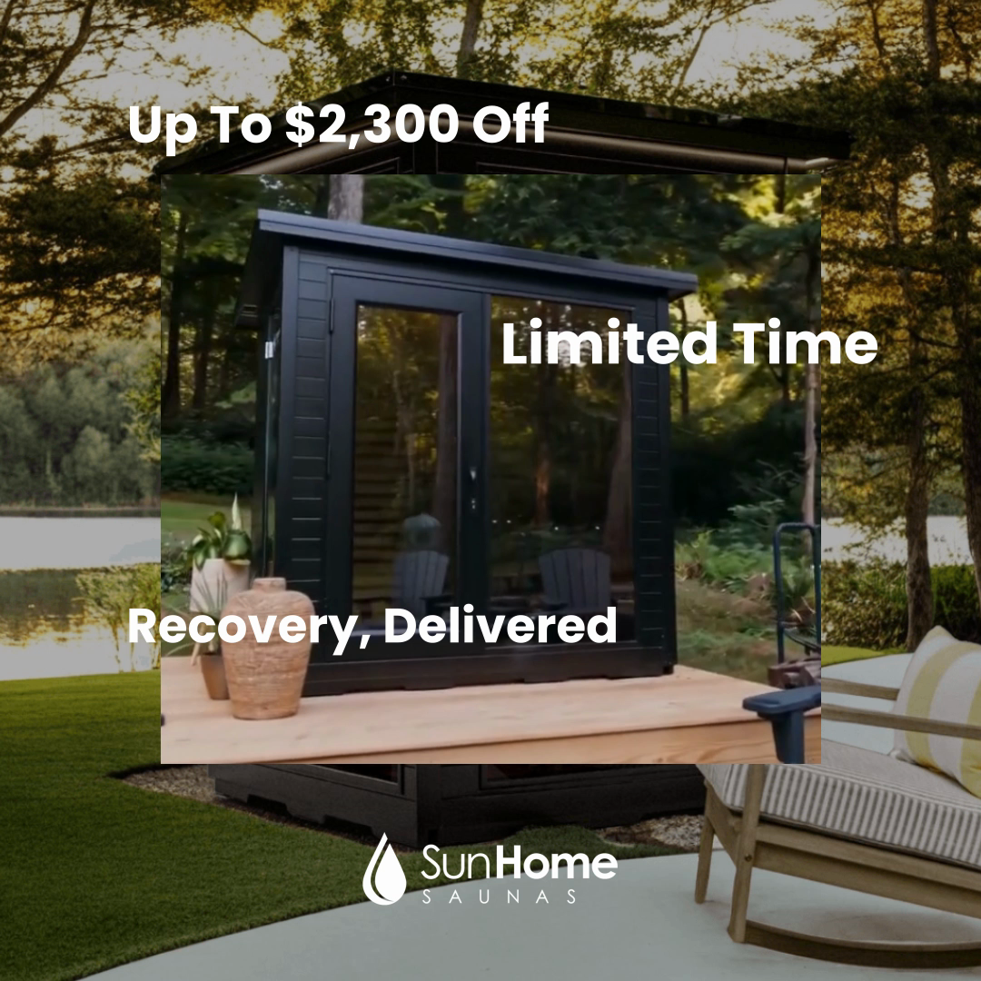 Sun Home Saunas Facebook ad