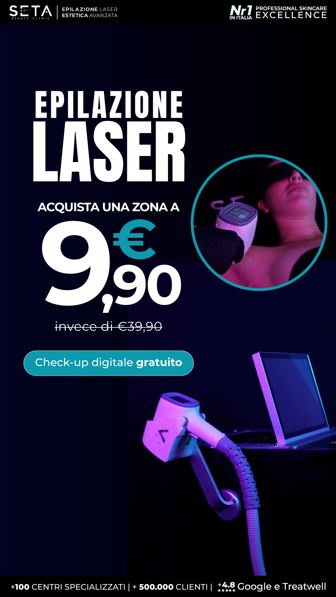 Seta Beauty Clinic Facebook ad