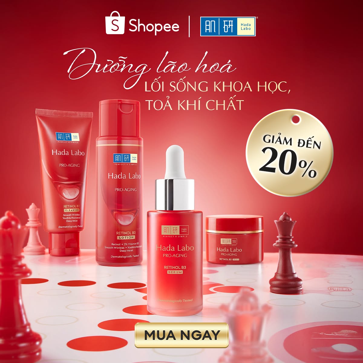 Hada Labo Facebook ad