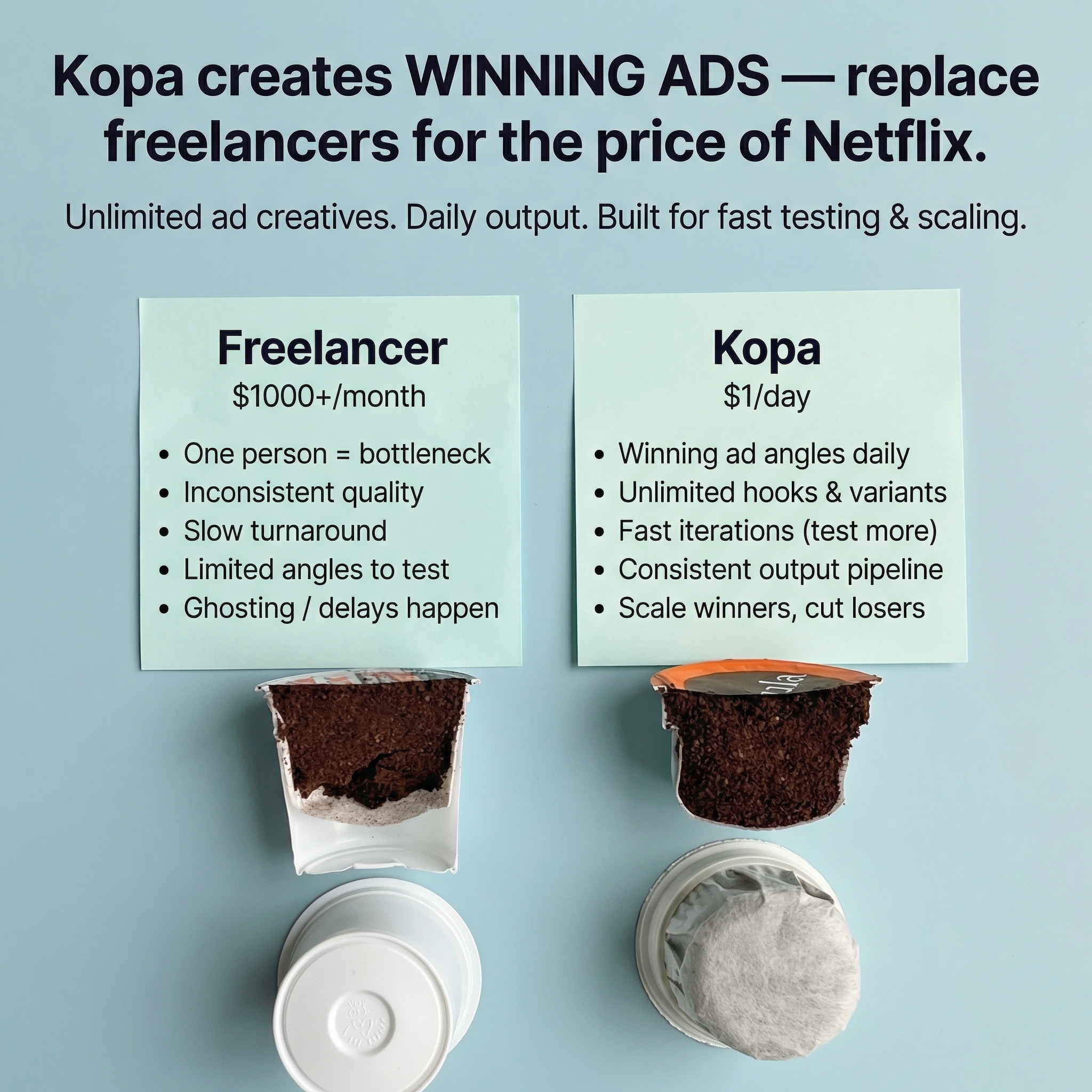AI tools Facebook ad