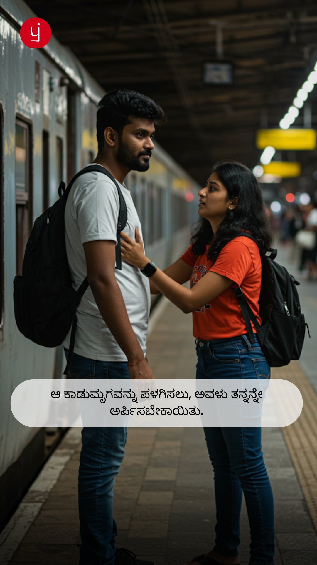 Pratilipi Kannada - ಪ್ರತಿಲಿಪಿ ಕನ್ನಡ Facebook ad: ಒಲವ ಶರಧಿ
