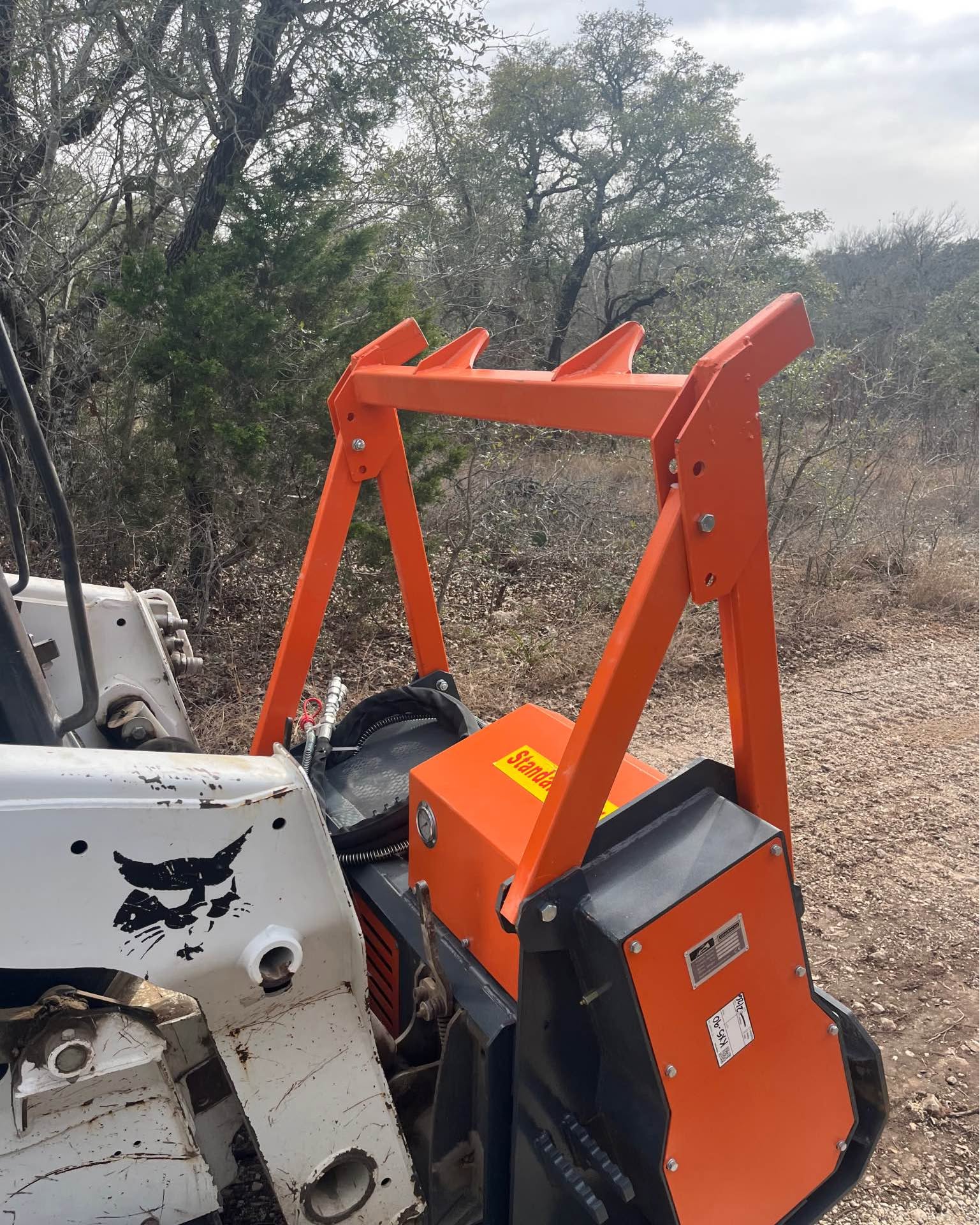 Eric Brown Facebook ad: Brand new skid steer handy 50 inch forestry mulcher 16-30…