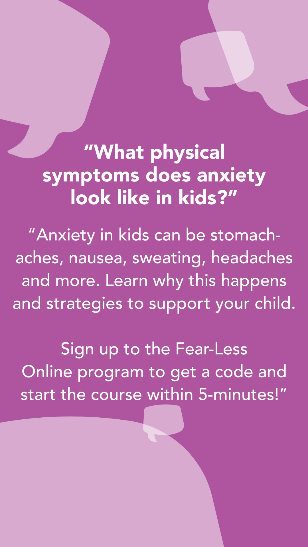 Triple P - Positive Parenting Program Facebook ad