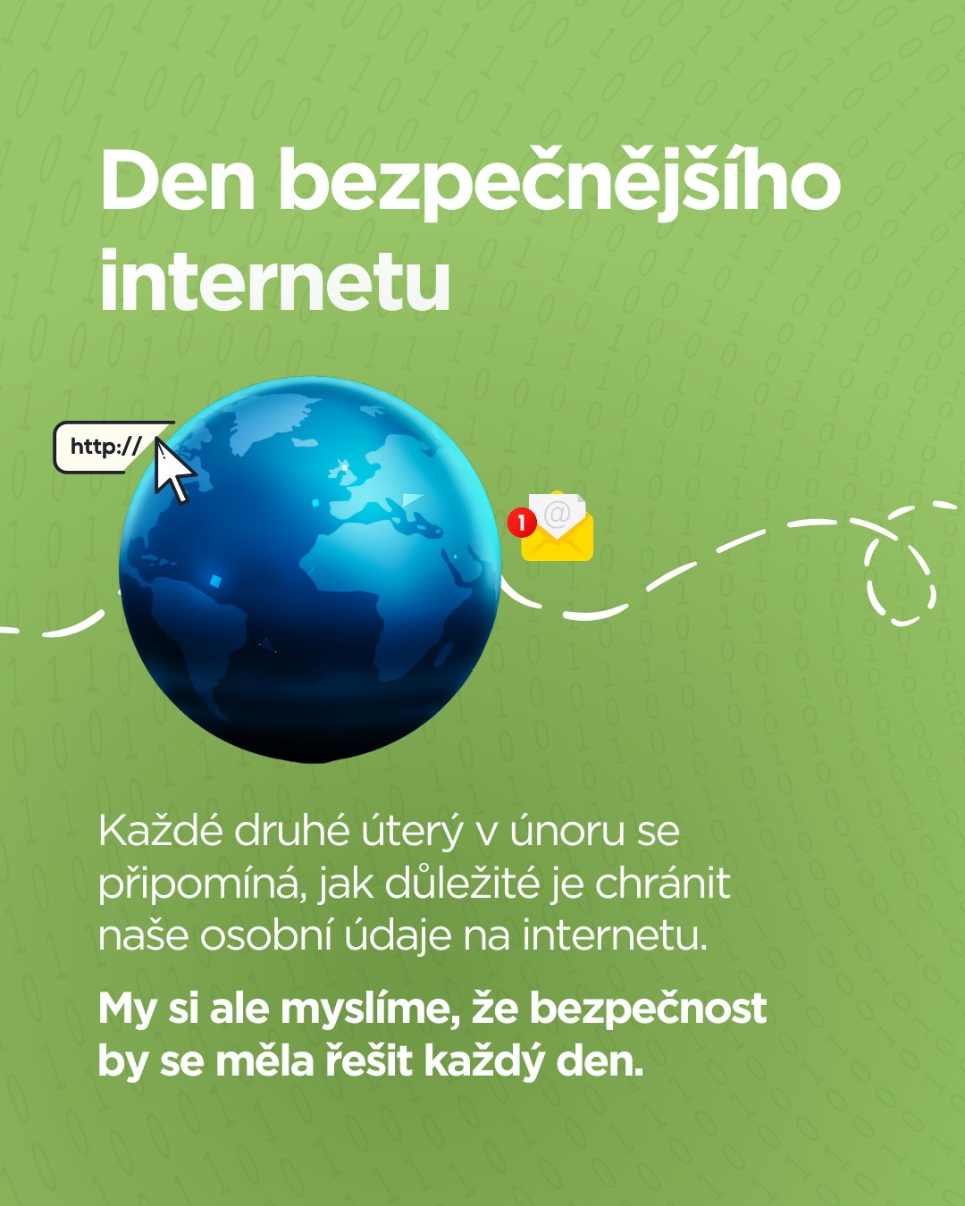 GreenSocS Facebook ad: Bezpečnost na internetu není jen jeden den v…